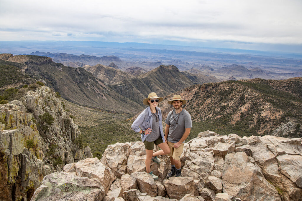 The view from Emory Peak in Big Bend.