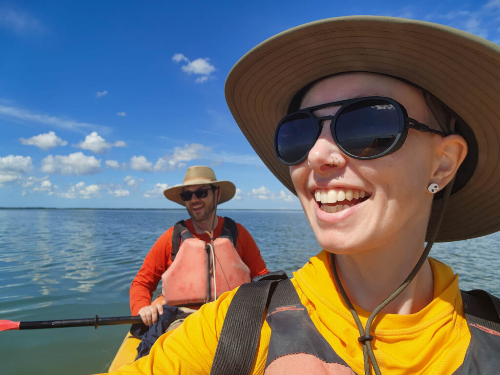Kayaking in the Florida Everglades.