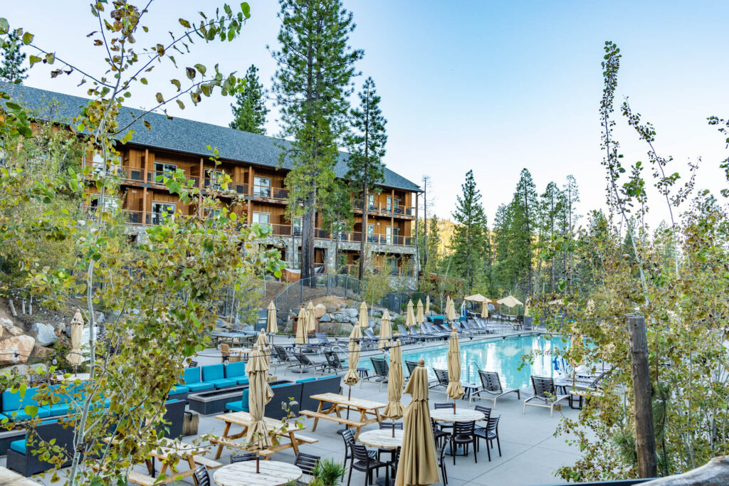 Rush Creek Lodge and Spa is the perfect place to stay on a California road trip.