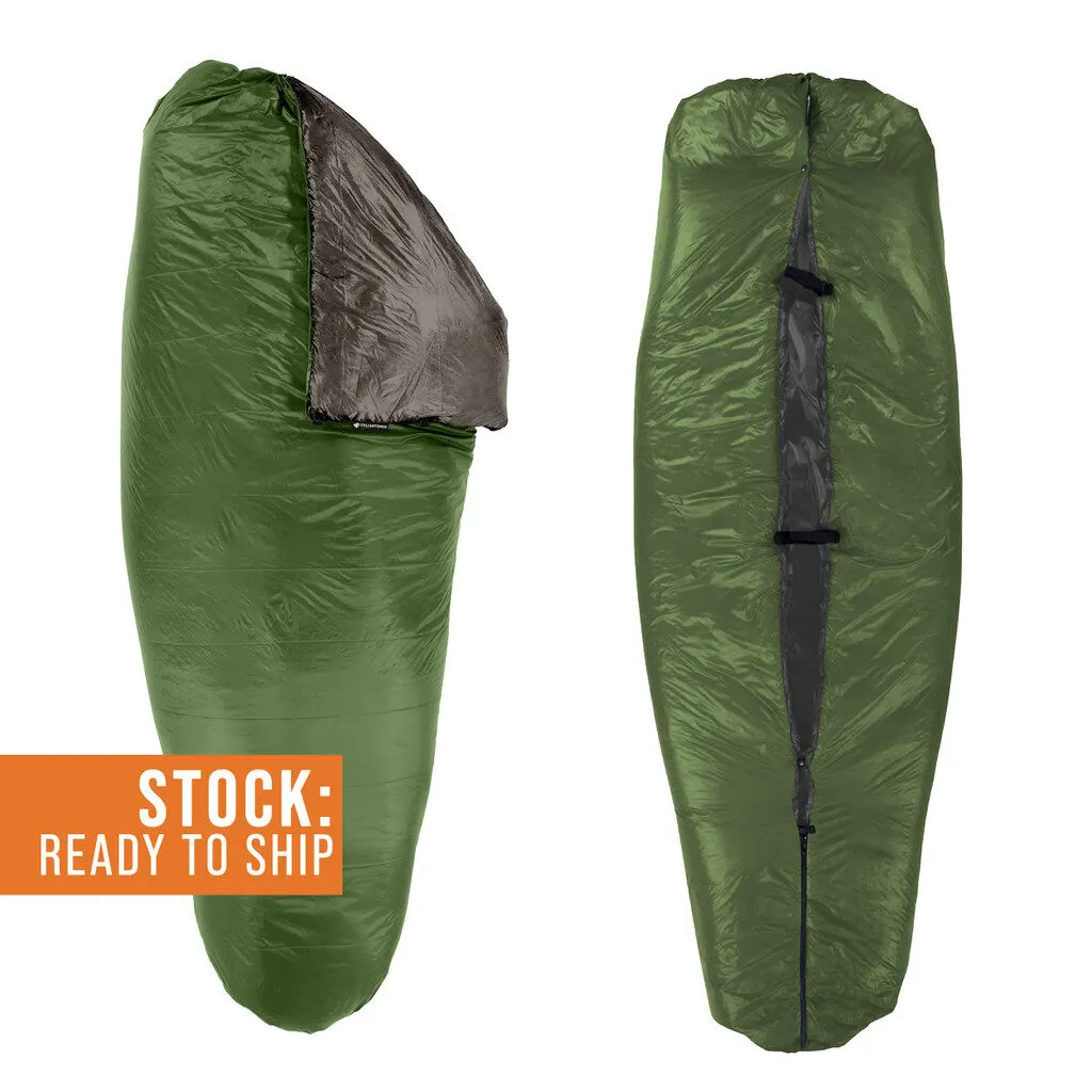 Gifts for backpackers: Enlightened Equipment Revelation APEX Synthetic Quilt (Photo courtesy of Enlightened Equipment)