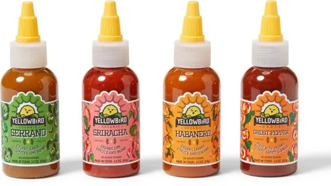 Yellowbird Hot Sauce Minis (photo courtesy of Yellowbird)