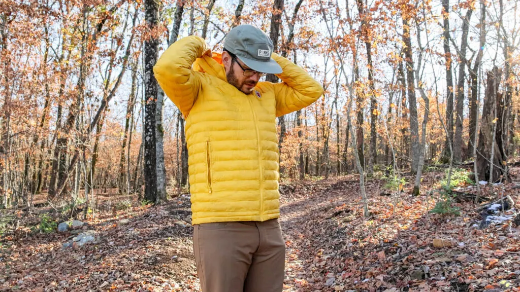 Sustainable insulated jackets: The Expedition Latt Hoodie
