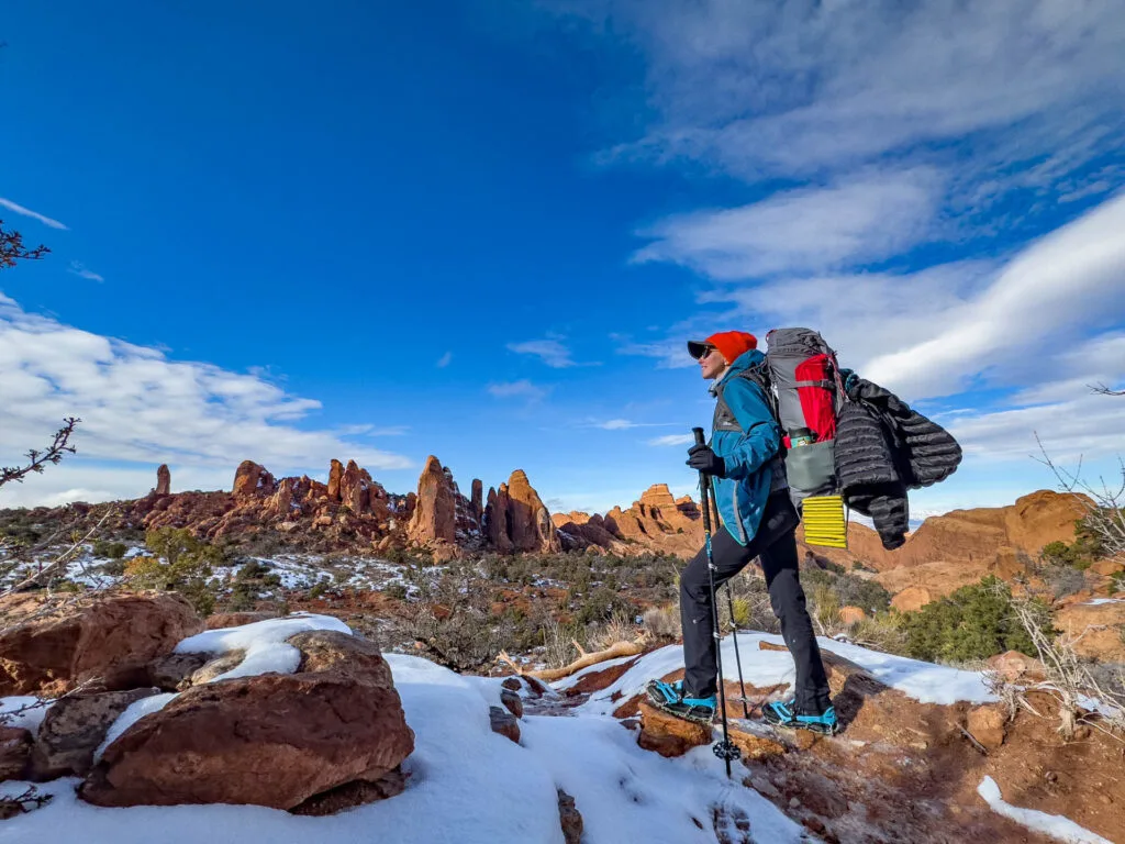 Best winter backpacking best sale