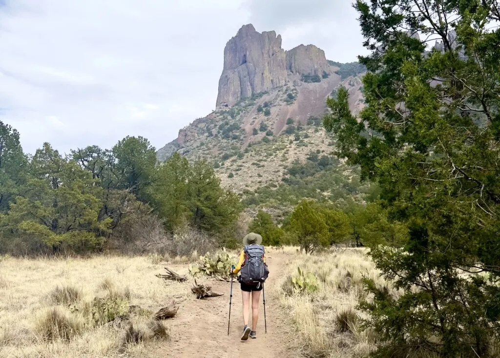 Backpacking with the Sun Dog 45 in Big Bend.
