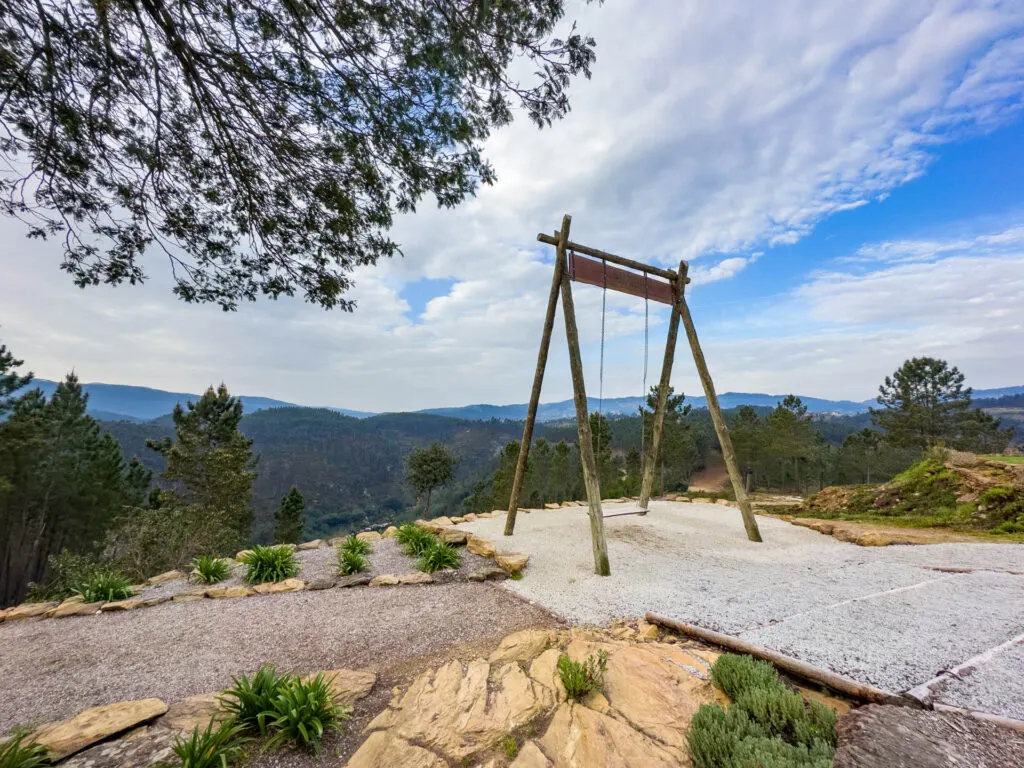 The giant swing at Agua Hotel, Mondim de Basto.