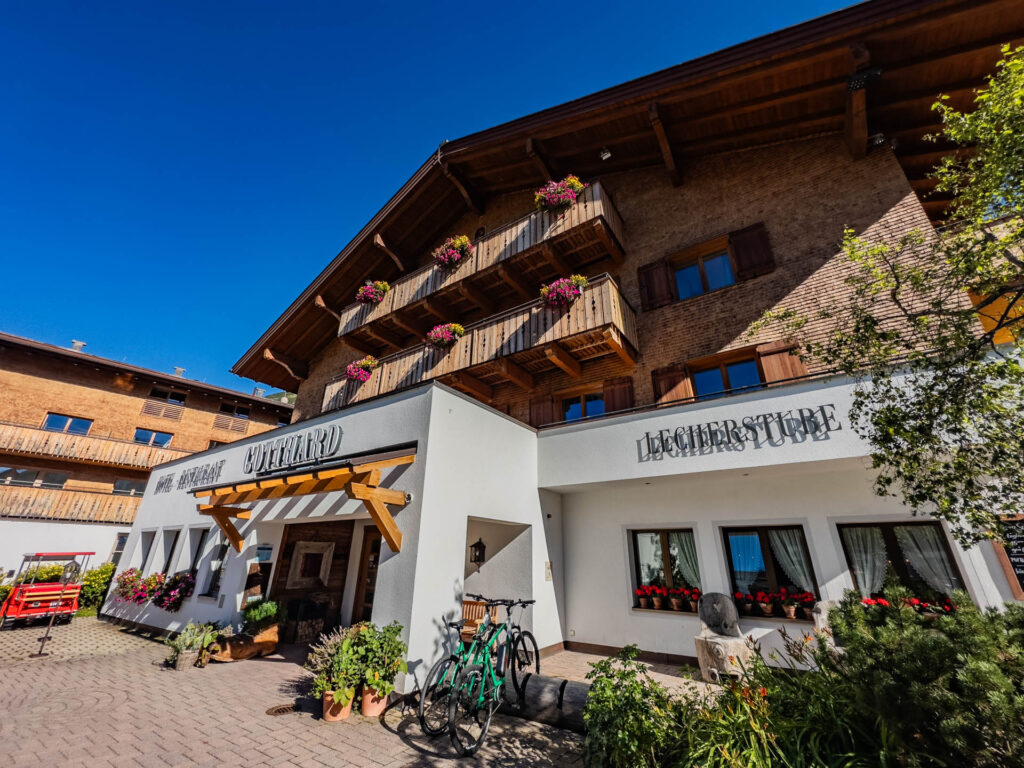 The Gotthard Hotel in Lech, Austria.