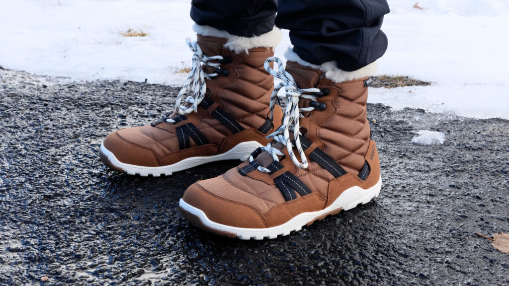 Xero Alpine winter hiking boots.