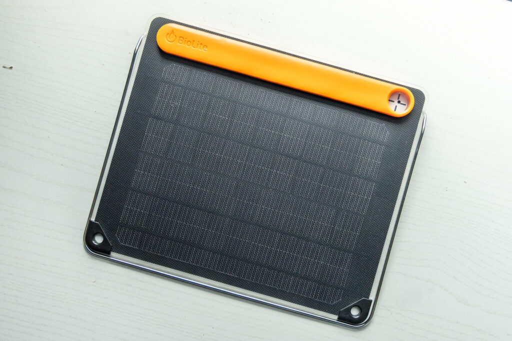 Biolite Portable solar panel.