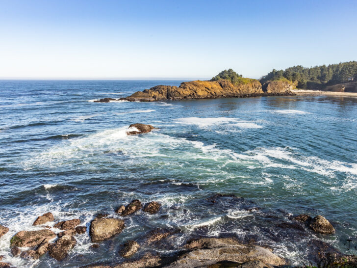 Oregon Coast near Depoe Bay.