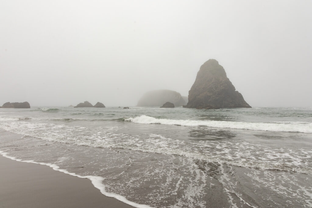 Misty Whaleshead Beach in southern OR.