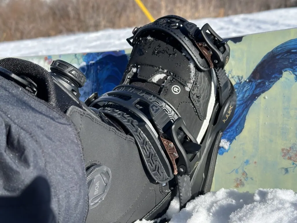 Ride Hera women's snowboard boots.