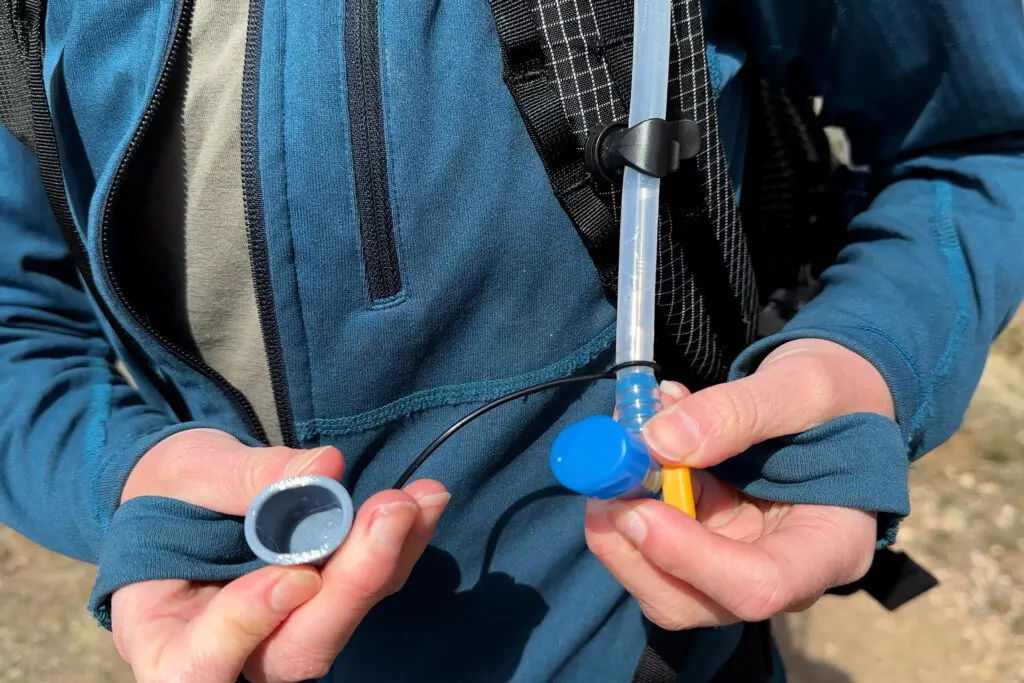 One Bottle hydration system.