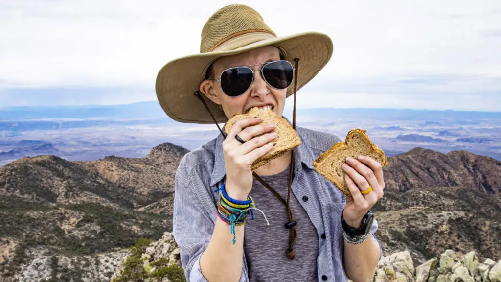 alisha-double-fisting-pbj-sandwiches