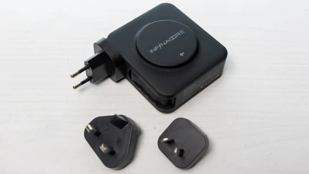 Infinacore P3 Pro with International Adapters