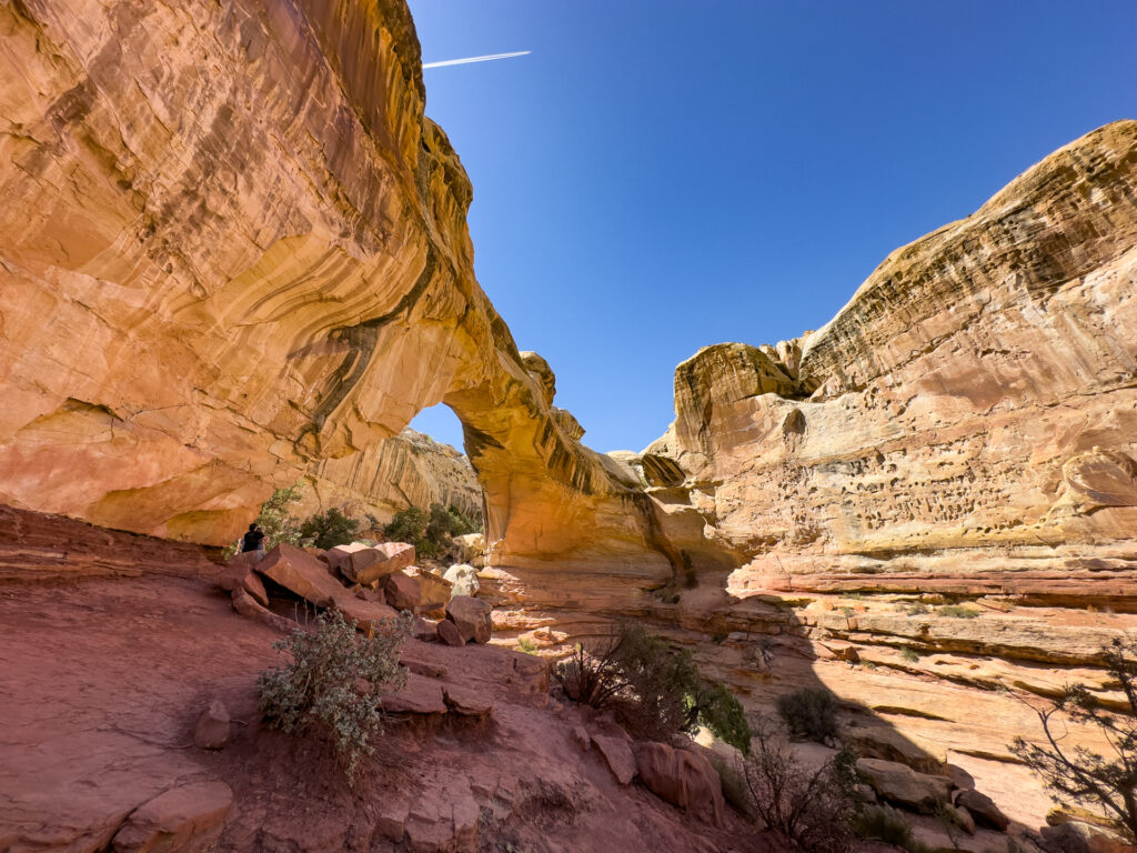 Hickman Bridge in Capitol Reef.