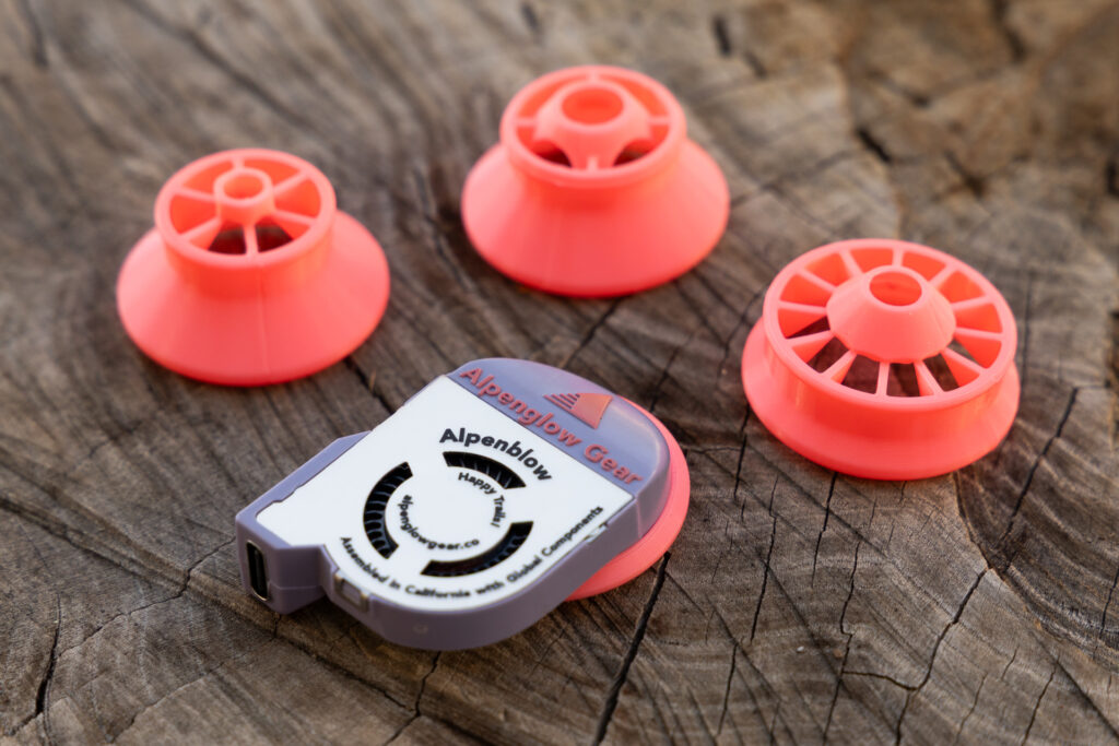 Alpenglow Gear Alpenblow pump and pad adapters.