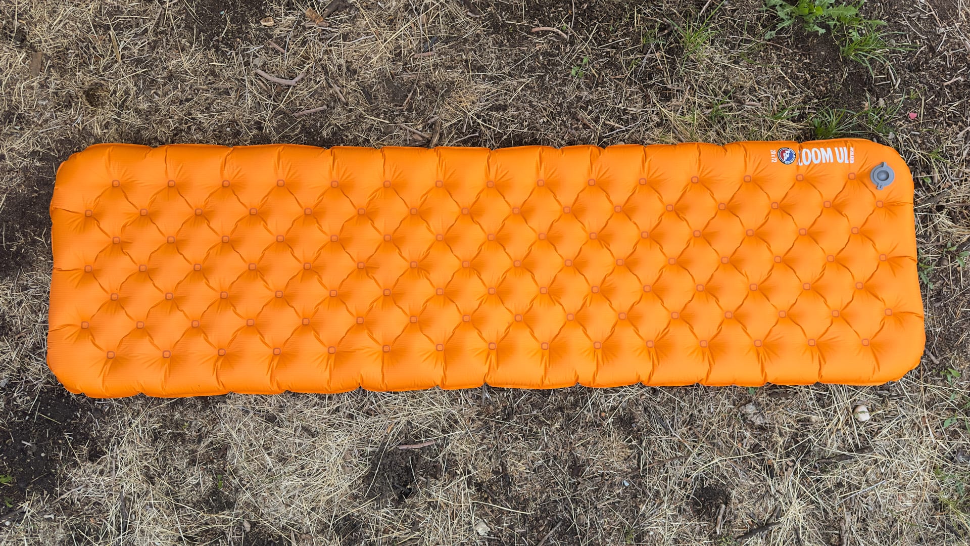 The Big Agnes Zoom UL Insulated inflatable ultralight sleeping pad.