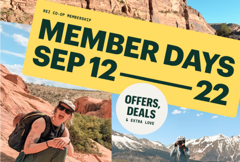 REI’s Member Days are Here! And the Savings, Though Limited, are HUGE.