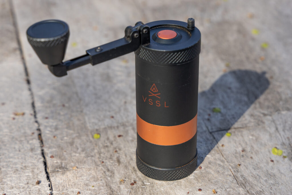 The VSSL Java G25 portable Coffee Grinder.