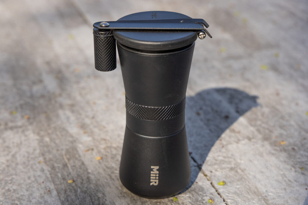 The MiiR Coffee Hand Grinder.