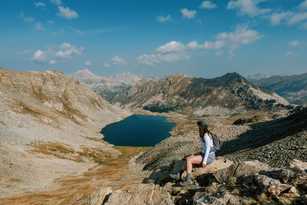 Lost Man Lake along Lost Man Trail near Aspen, CO.