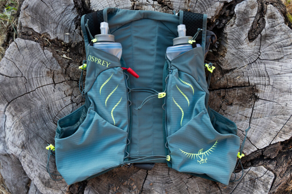 The Osprey Duro running hydration vest.