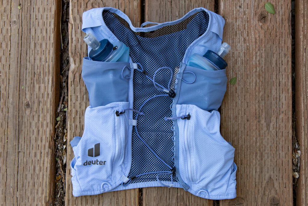 The Deuter Traick 5 running vest.