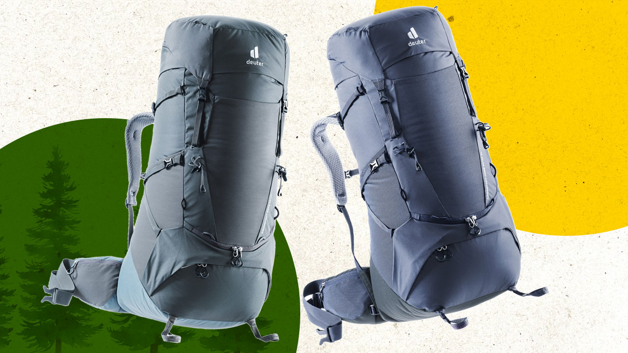 Deuter Aircontact Core 65 + 10 and 60 + 10 SL Backpacks