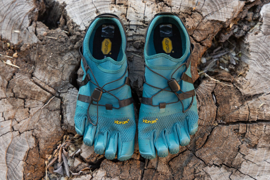 Vibram Five Finger Spidrwalk shoes.