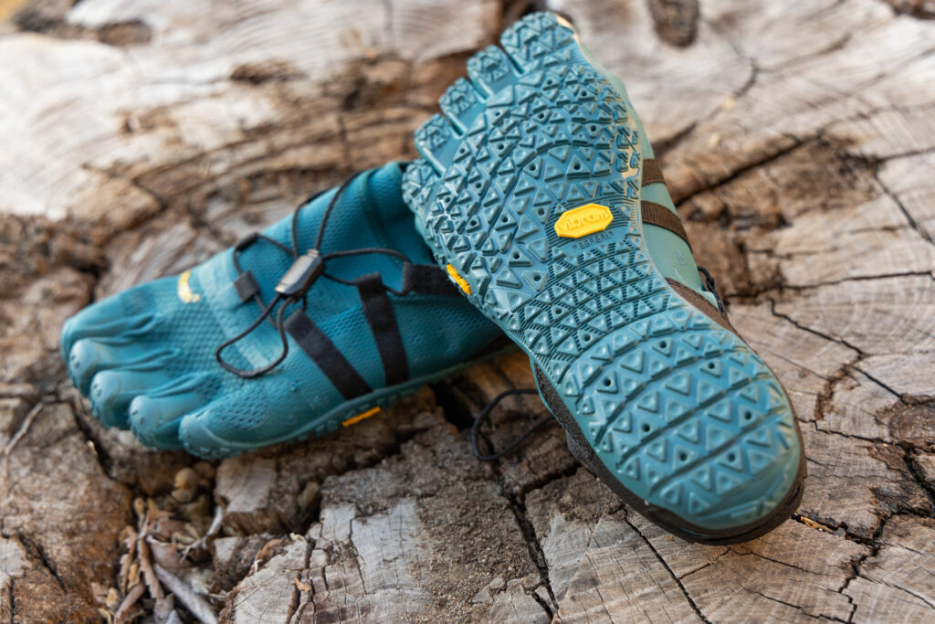 Vibram Five Finger Spidrwalk shoes.